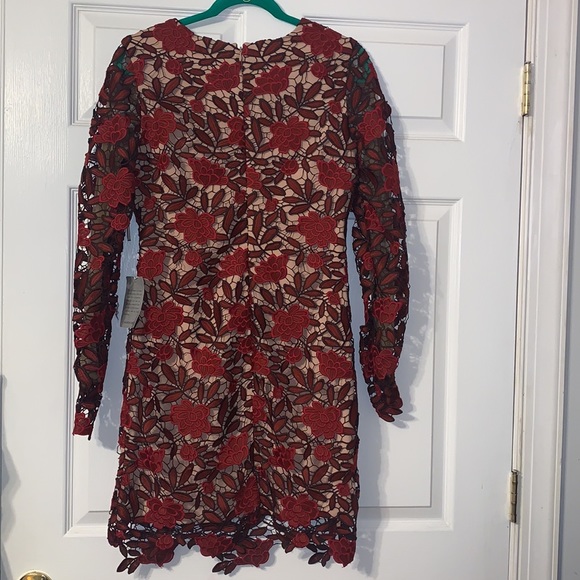 Dress the Population Jessica Lace Mini Dress - Picture 8 of 8